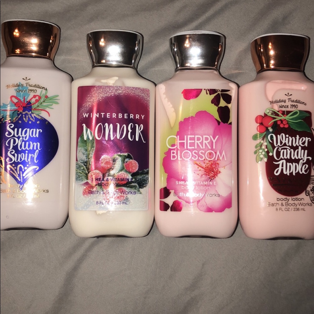 bath and body work lotions